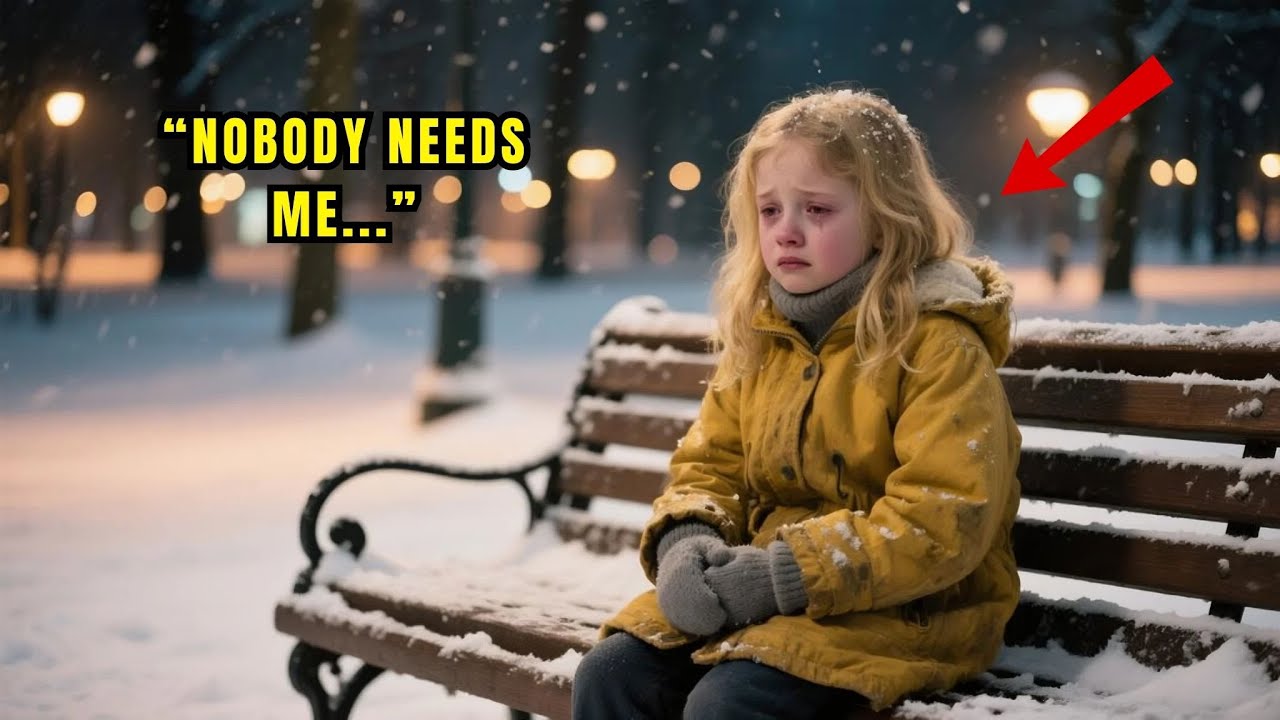 BILLIONAIRE DISCOVERED A POOR GIRL CRYING IN THE PARK ON NEW YEAR’S EVE—HER WORDS CHANGED EVERYTHING