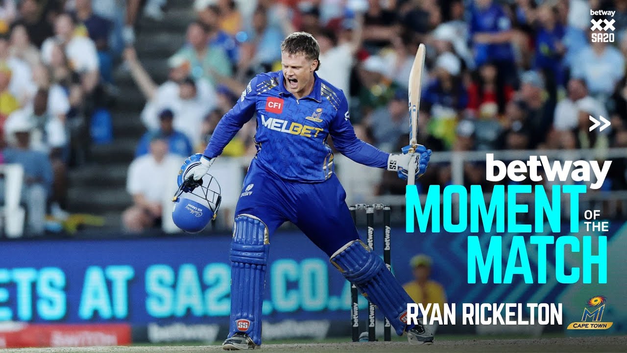Betway Moment of the Match | Ryan Rickelton | Match 20 | Betway SA20