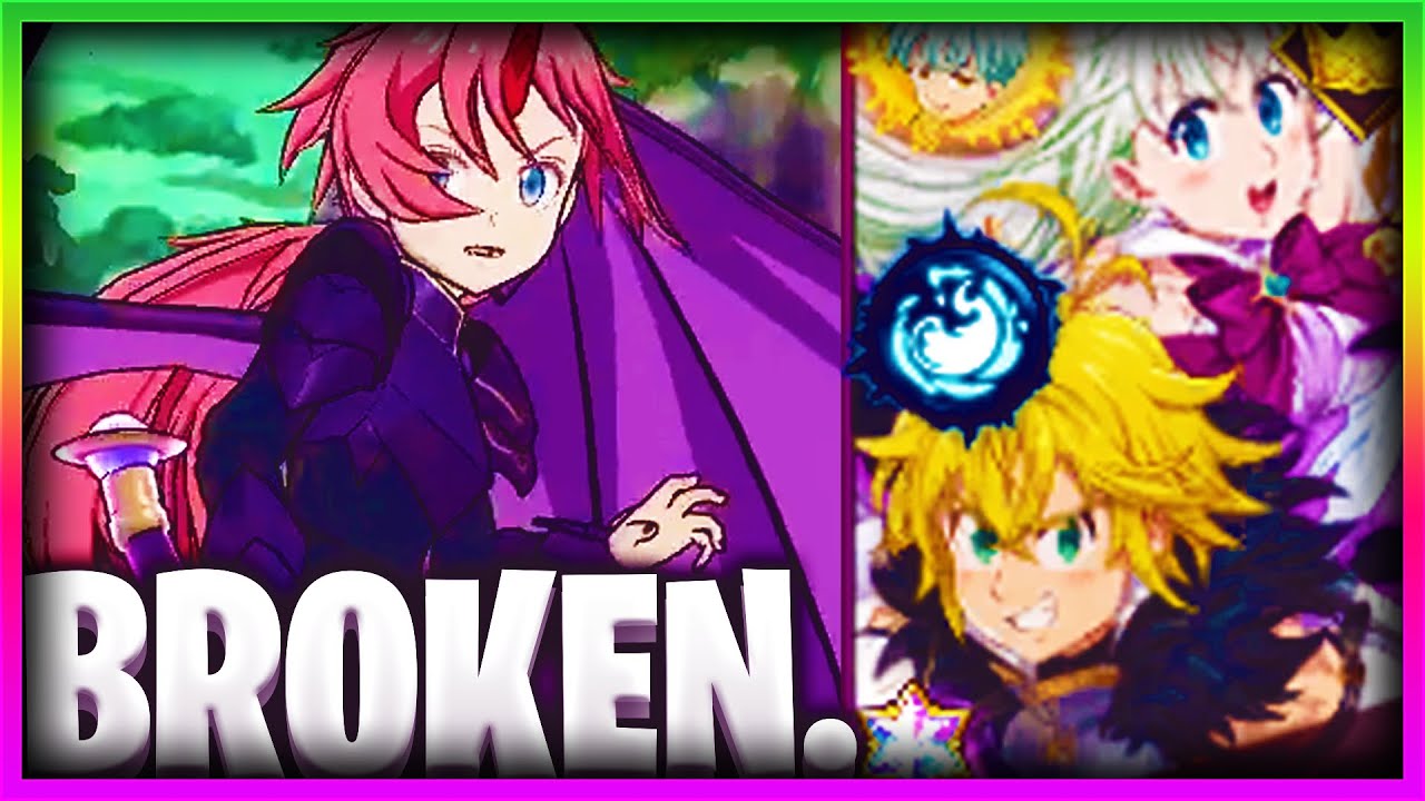MILIM LR AVEC MELIODAS/ELIZABETH UR, BROKEN TIER ! - 7DS: Grand Cross