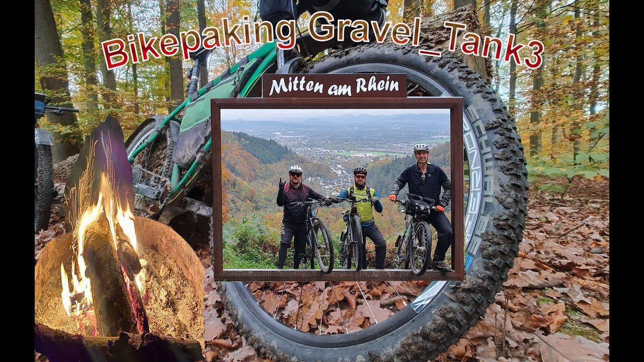 Fahrradtour Gravel_Tank 3 Teil 1Велопоход по Брэксбах. Часть 1