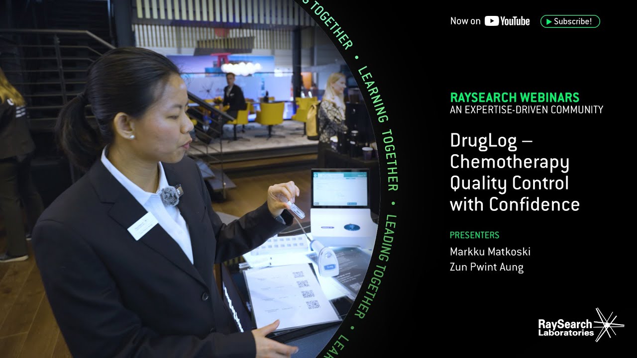ESTRO 2025 Webinars: DrugLog - Chemotherapy Quality Control with Confidence