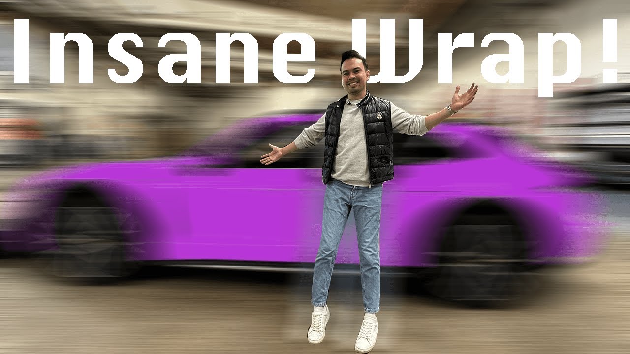 Wrapping My Porsche Taycan Cross Turismo In A CRAZY COLOR!