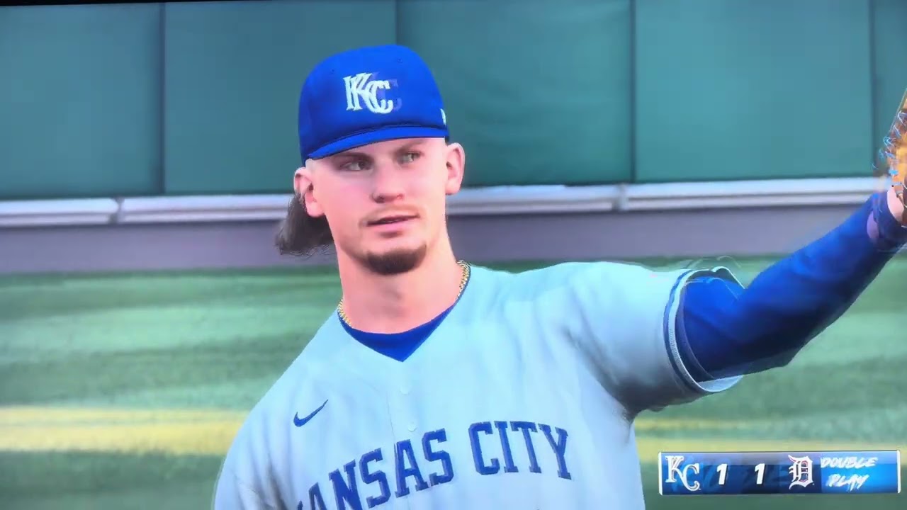 Royals vs Tigers MLB the show 24 full game 1 Inning game ￼￼￼