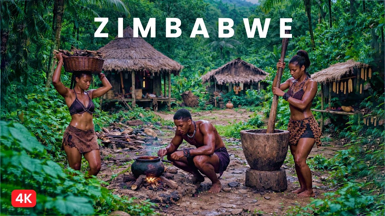 Unseen Zimbabwe | Why Zimbabwe People Still Live In Jungle Village? | 4K Travel Documentary