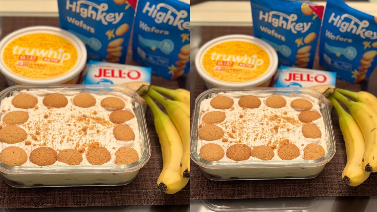 How to Make a Low Sugar /Low calorie Banana Pudding