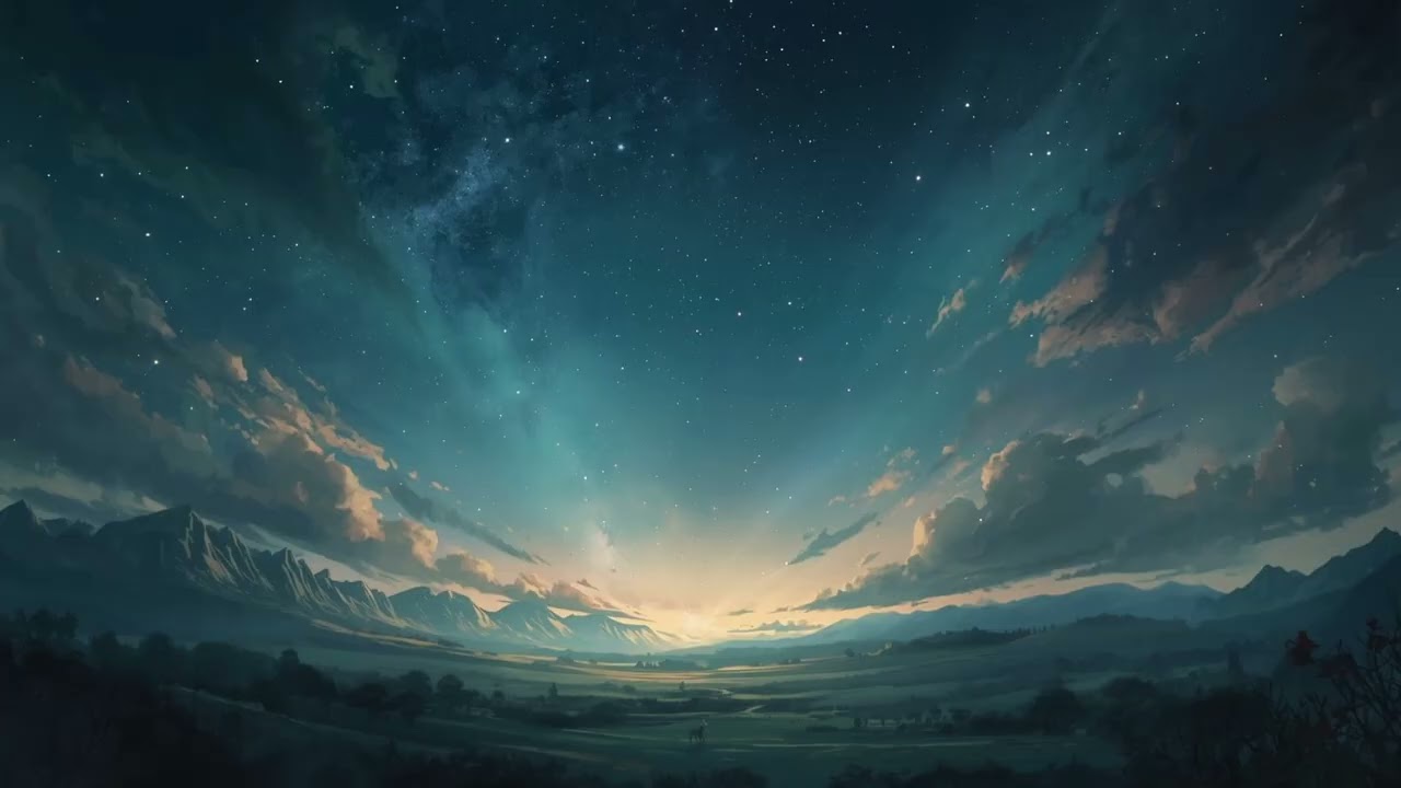 Anxiety Relief - Quiet Dark Soundscape (1 Hour)