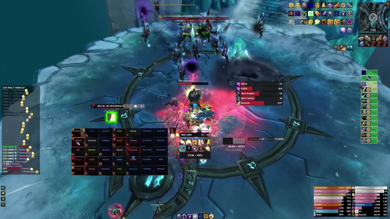 Realm First! Fall of the Lich King - LK 25 HC - Paladin Holy PoV