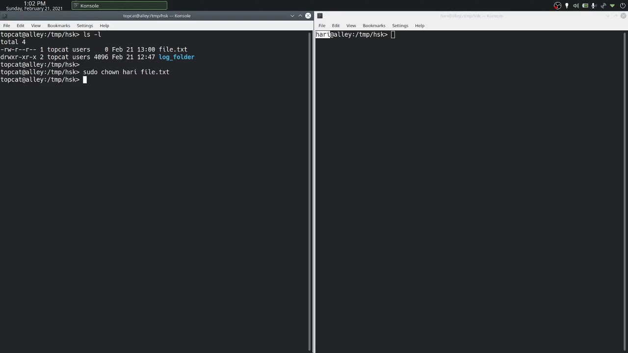 chown | Linux | Command Line