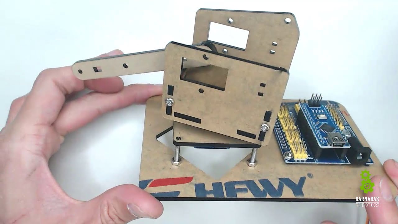 Barnabas Robot Arm - S2E6 : Assembling 4DOF Robot Main Arm