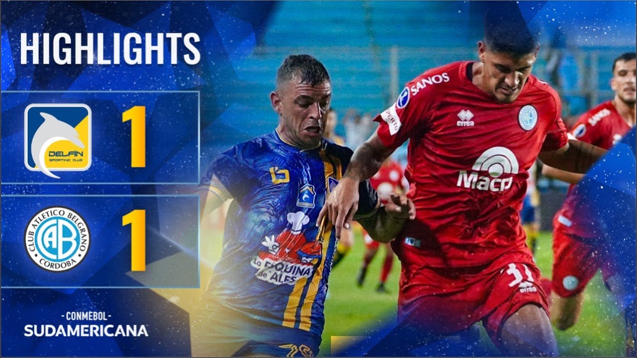 DELFÍN vs. BELGRANO  | HIGHLIGHTS | CONMEBOL SUDAMERICANA 2024
