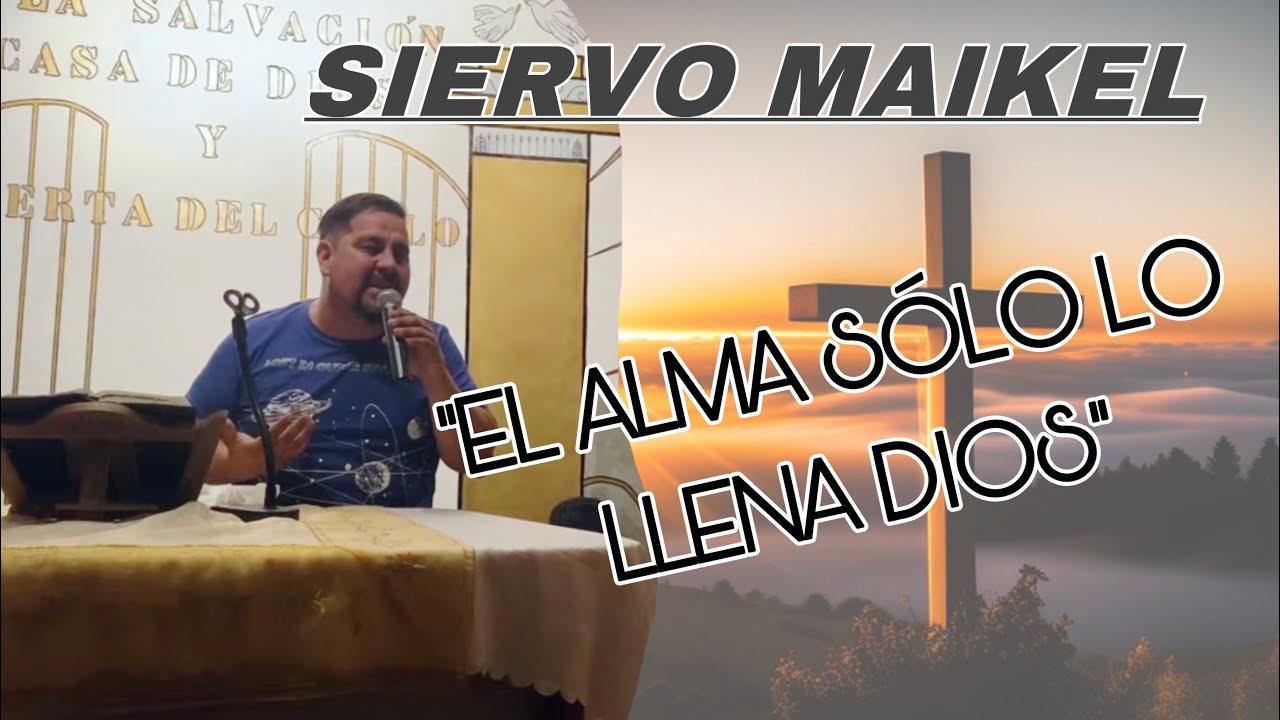 Hno. Maikel (Siervo)  “El alma sólo lo llena Dios”