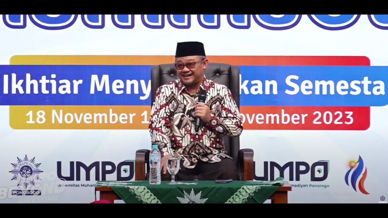 PENGAJIAN MILAD MUHAMMADIYAH PONOROGO KE 111 TAHUN [ Bersama Prof. Dr. Abdul Mu’ti, M.Ed (repost)