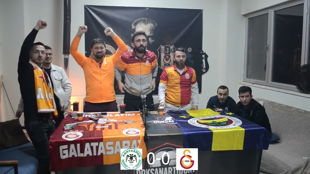 LİDER KONYA'DA HAKEMLE KAYBETTİ KONYASPOR 2 GALATASARAY 0