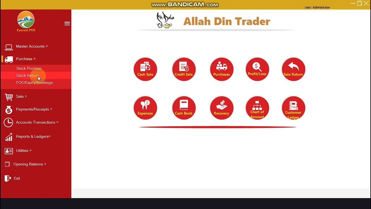 Overview Video for Everest  Billing & Stock Management Software ( Modern Flat Screen Design )