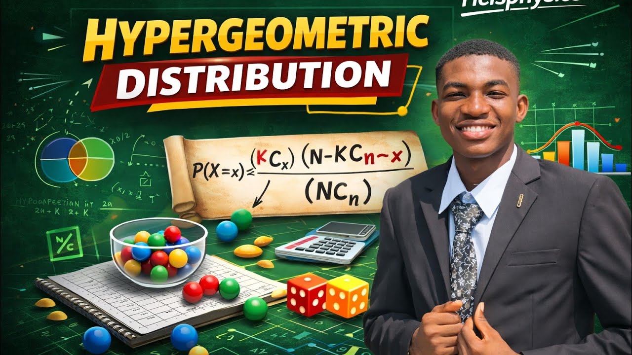 What is Hypergeometric Distribution? | Step-by-Step Explanation with Examples