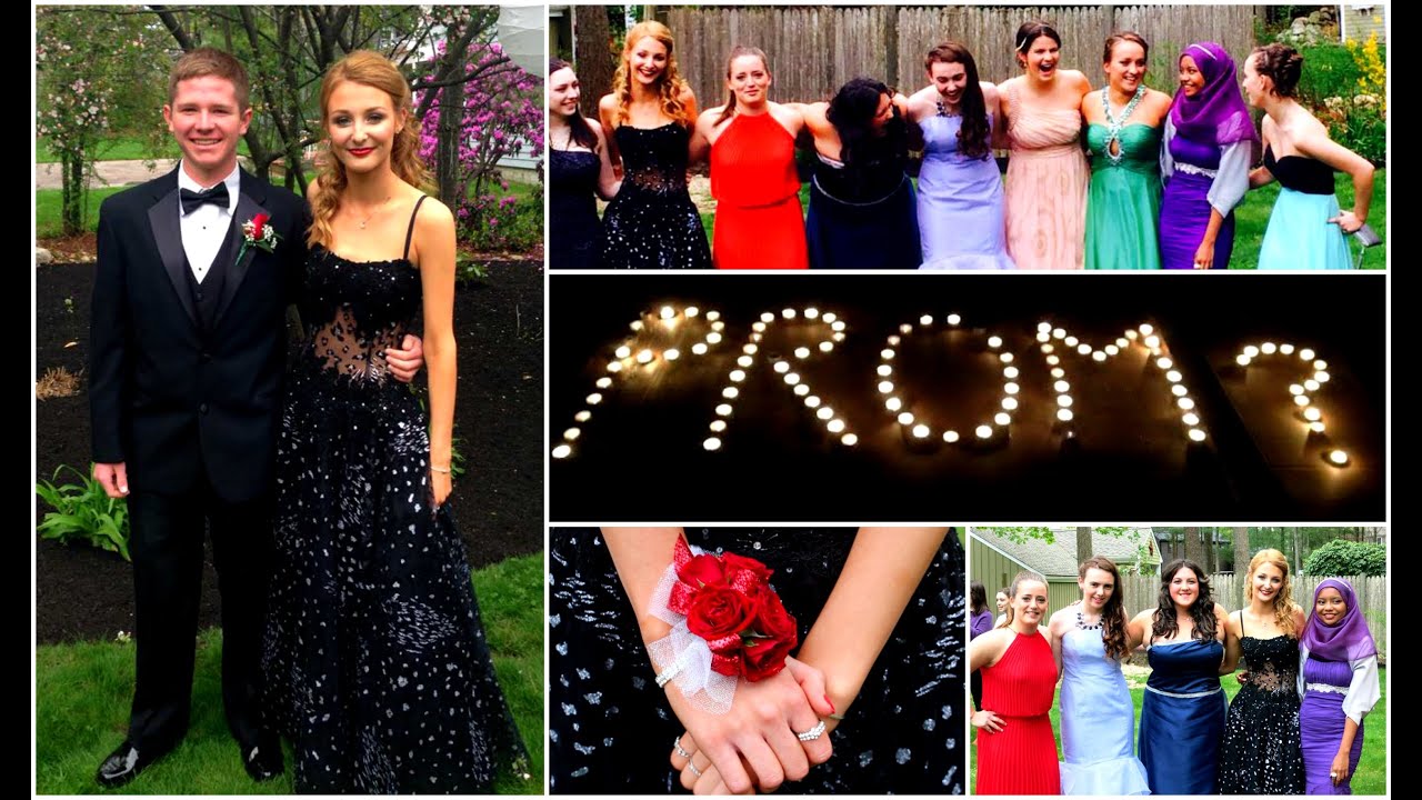 Get Ready With Me | PROM 2014 ♥ Makeup, Dress & Pictures!