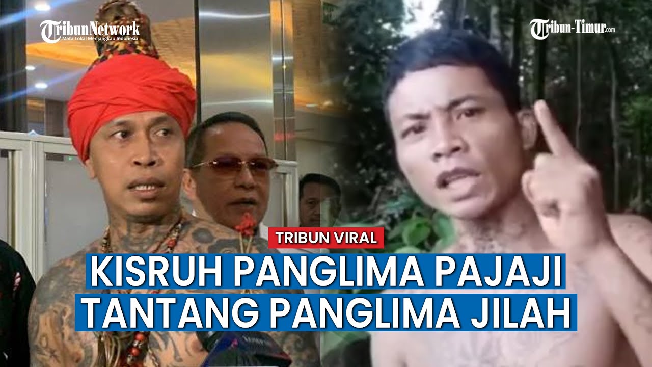 Video Panglima Pajaji Menantang Panglima Jilah Viral, Tak Terima Soal IKN