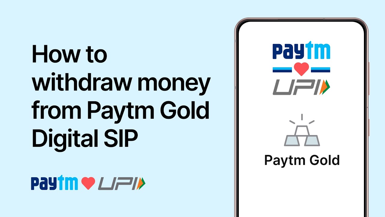 How to Withdraw Paytm Gold SIP | Step-by-Step Guide |  By Paytm | #paytmkaro
