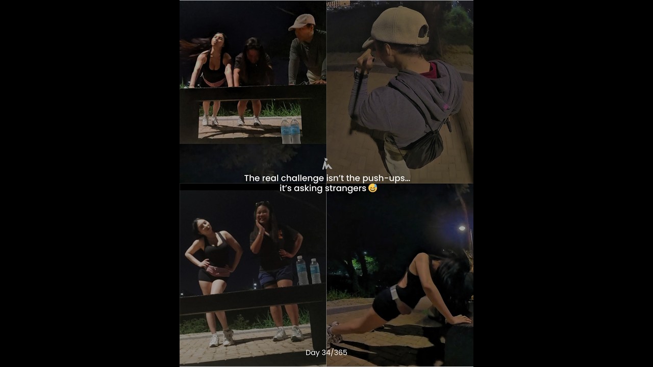 Day 34/365 Push Up Challenge in Public🔥