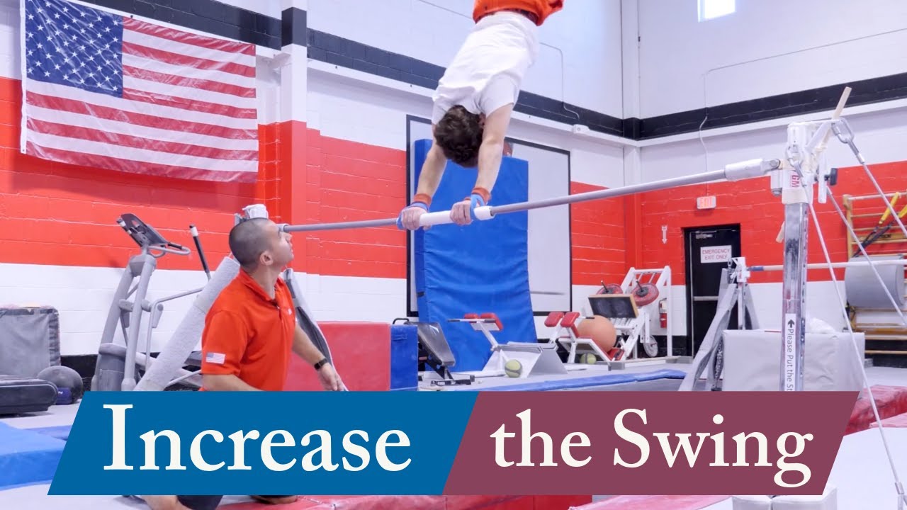 How to Increase the Swing on the Horizontal Bar featuring Coach Rustam Sharipov