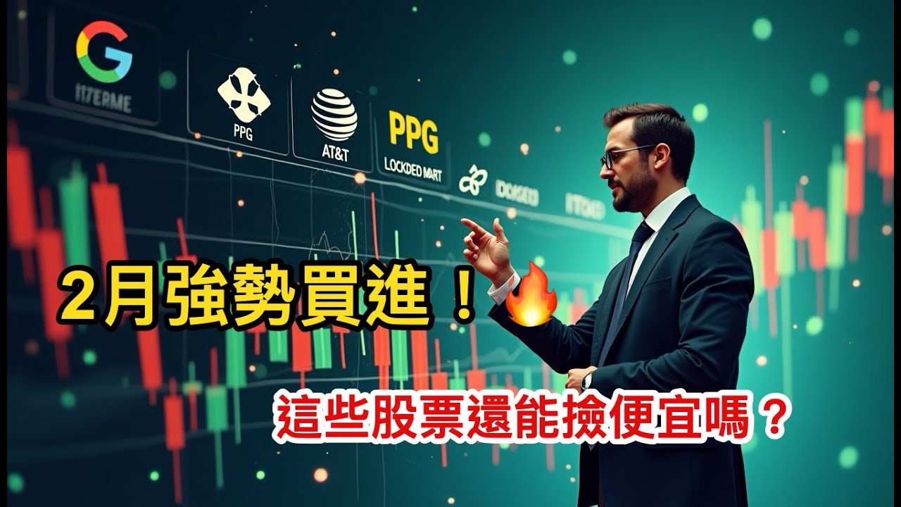 💡 2月股市機會來了！這5檔美股我正在關注 👀 你買了嗎？
