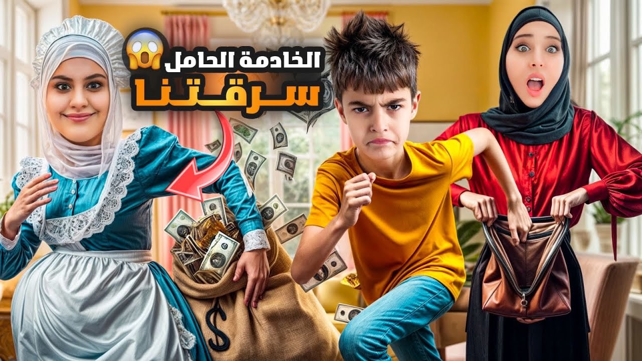 أجت لعنا خادمة حامل/ سرقت غرفة خلودة والعاب كميت😱