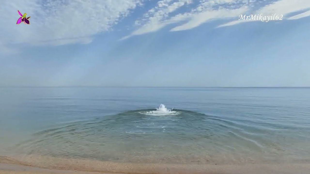 Утро, море, лето, кайф! Пляж дачников. 08.07.23. 07:40 Апшерон-Бильгя