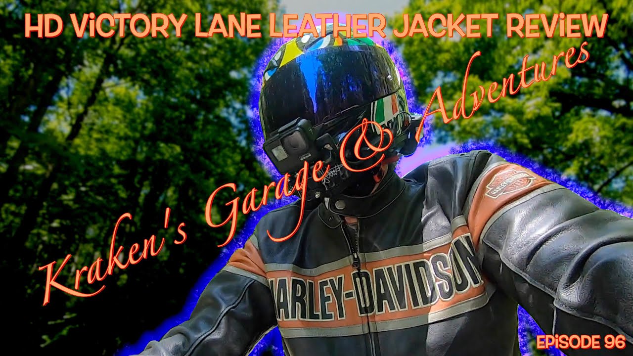 HD Victory Lane Leather Jacket Review! Let's talk about that!