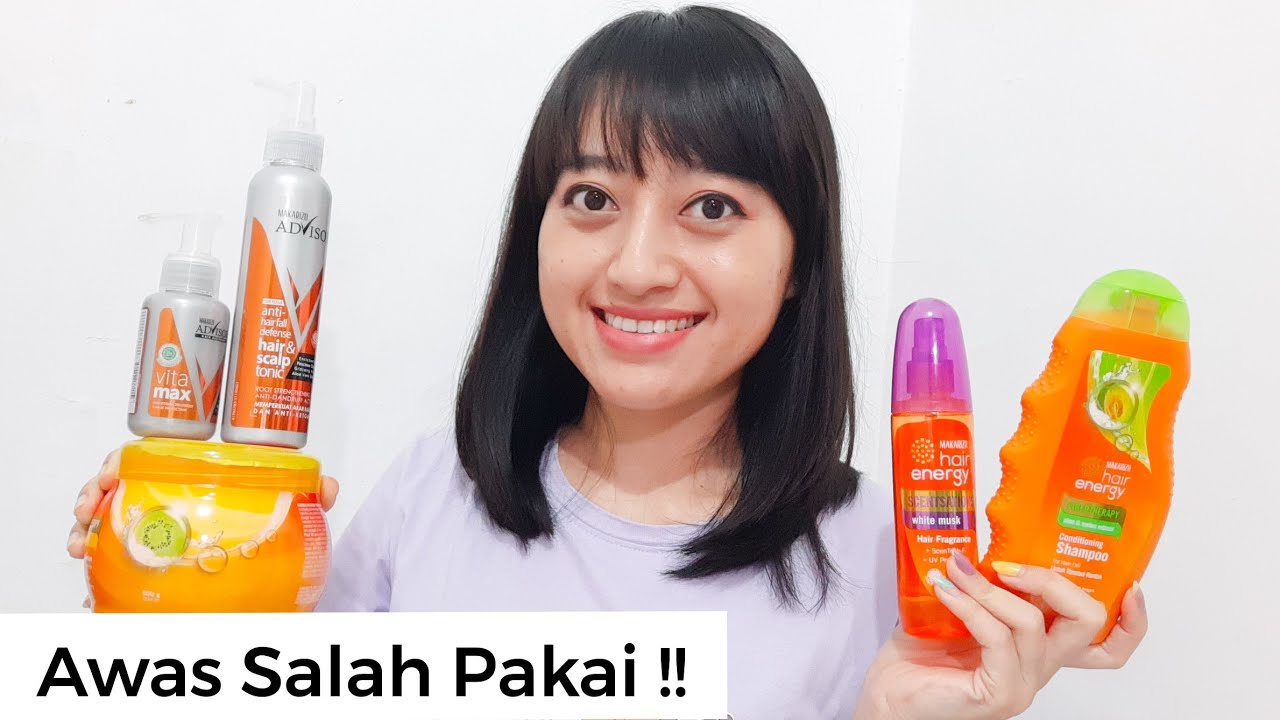 Cara & Urutan Memakai Makarizo Hair Energy - TERLENGKAP