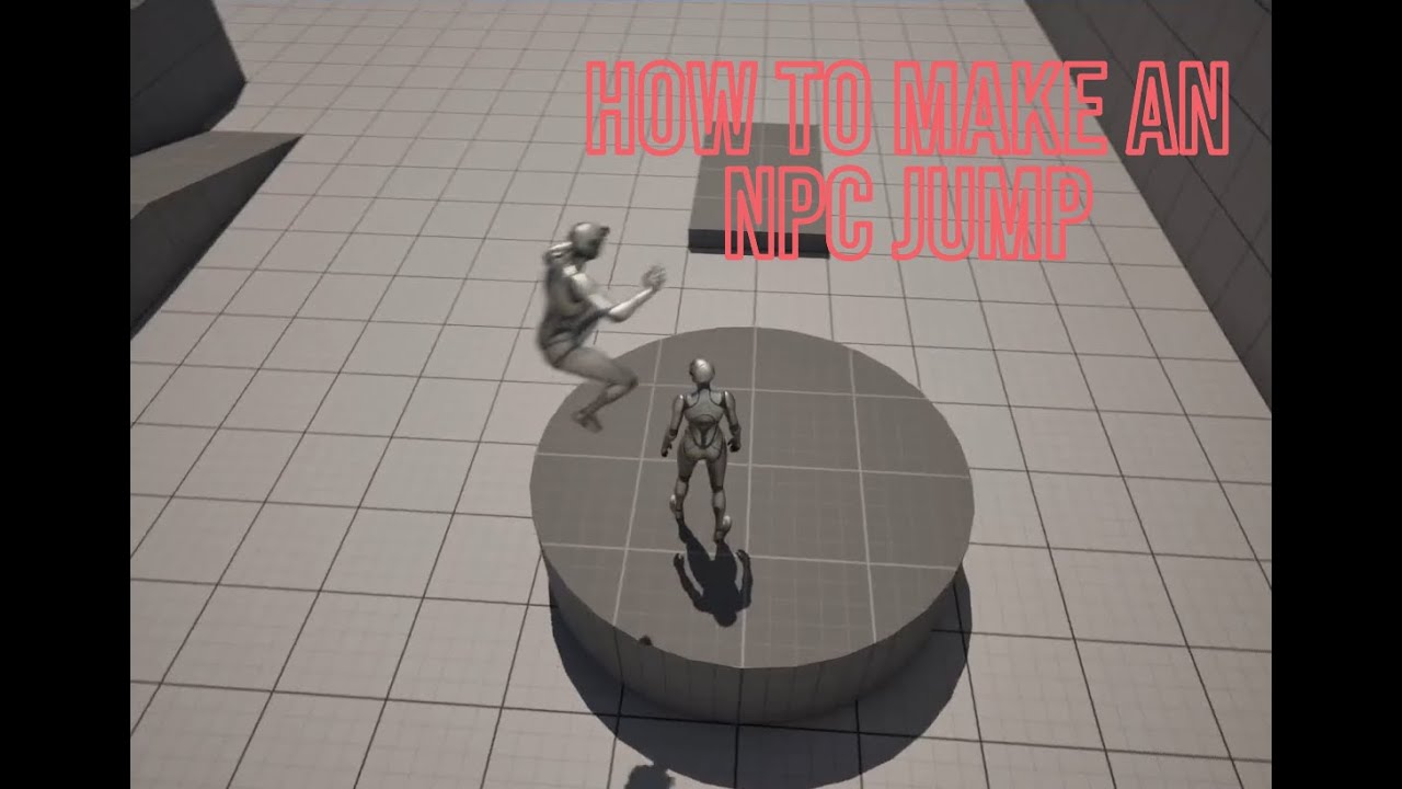 Unreal Engine AI: Part 2. How to make an NPC jump