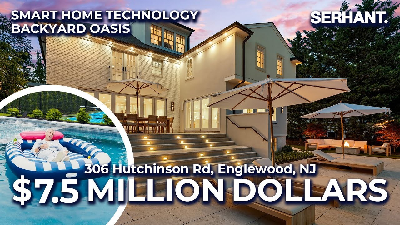 INSIDE an $8.8 Million Dollar SMART HOME in Englewood NJ | 306 Hutchinson Rd