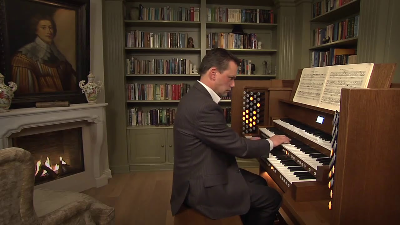 Der Tag, der ist so Freudenreich by J.S. Bach | André van Vliet on the Johannus Rembrandt 350