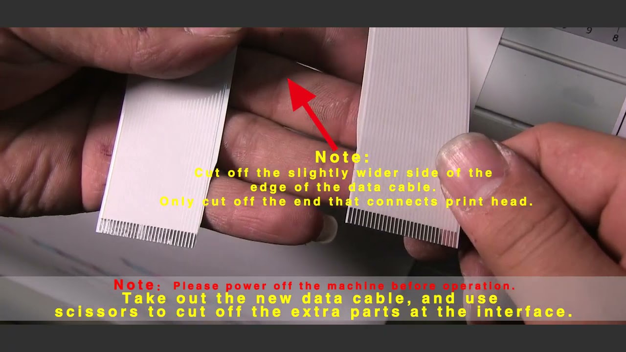 How to Replace Xp600 Head Cables