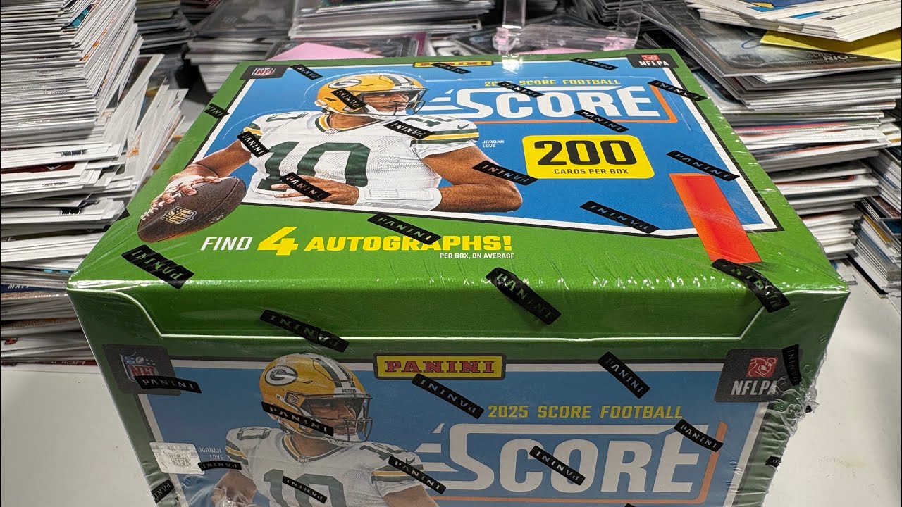 2025 Panini Score Hobby Box - GOLD AUTO /50!