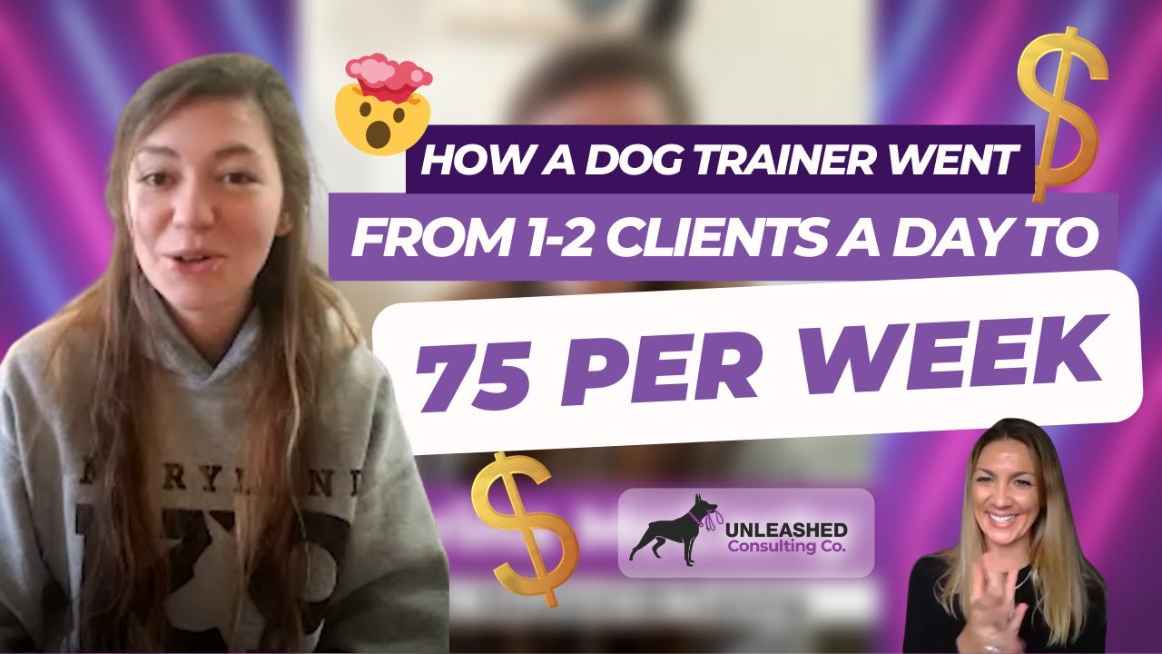 HOW A DOG TRAINER WENT FROM 1-2 CLIENTS A DAY TO 75 PER WEEK l Client Spotlight (Ep 1) Maryland K9