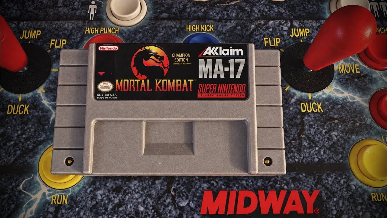 НАКОНЕЦ-ТО! 34 года спустя: MORTAL KOMBAT MA-17 на SNES