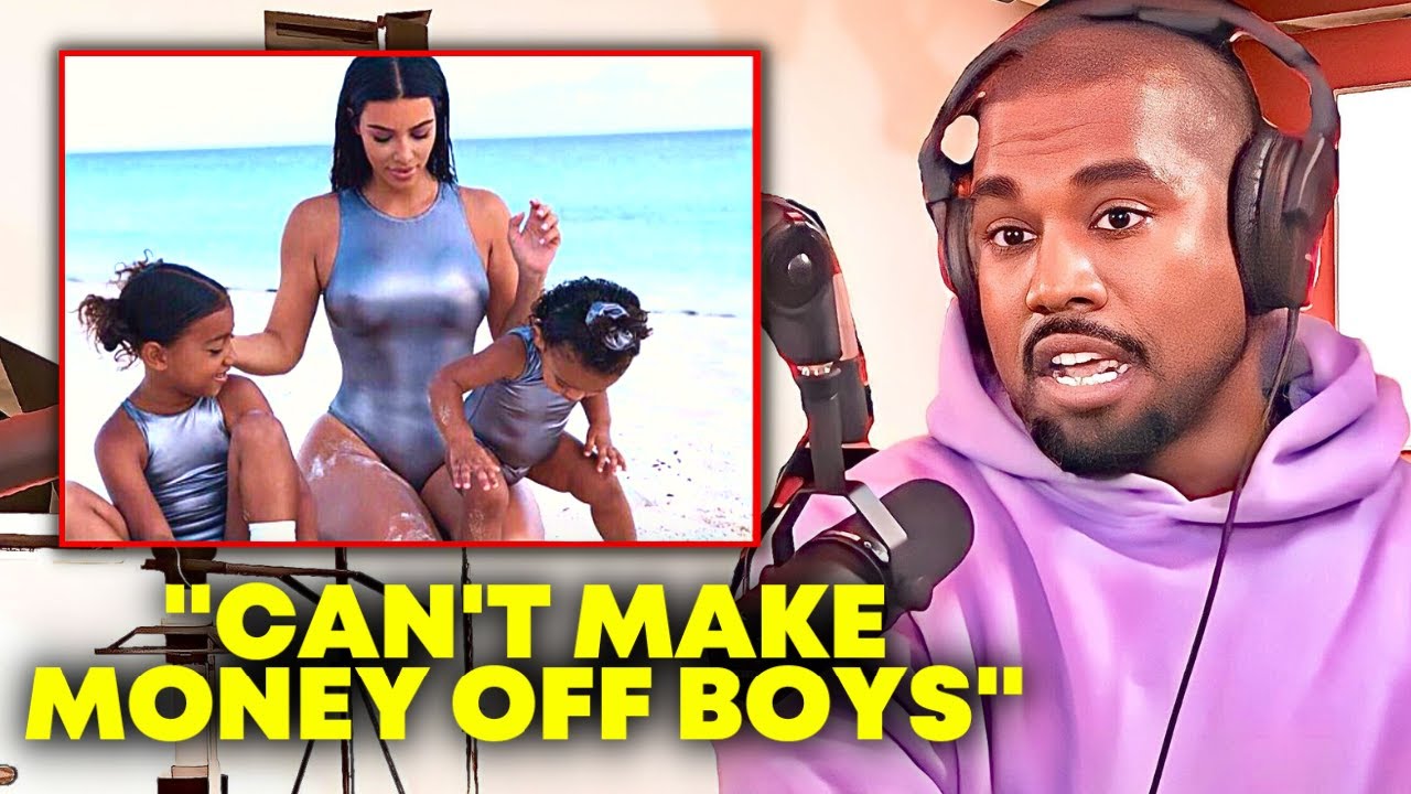 Kanye West Reveals How Kim Kardashian Abandoned Their Sons