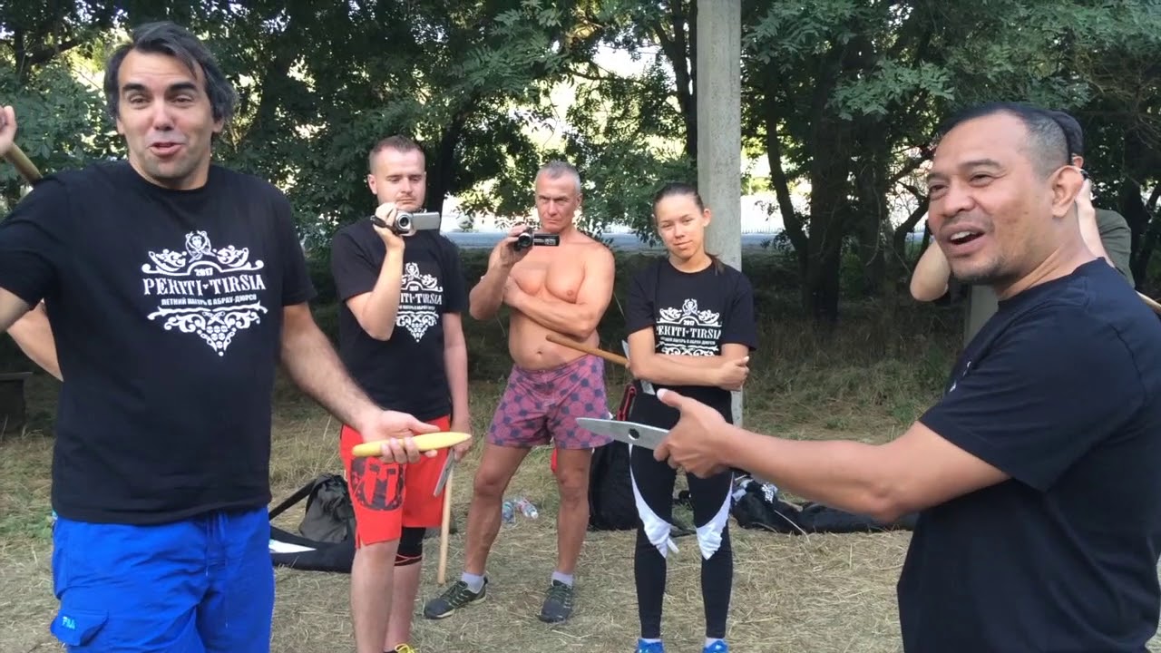 Summer training camp Pekiti tirsia kali. Тренировочный лагерь в Абрау Дюрсо