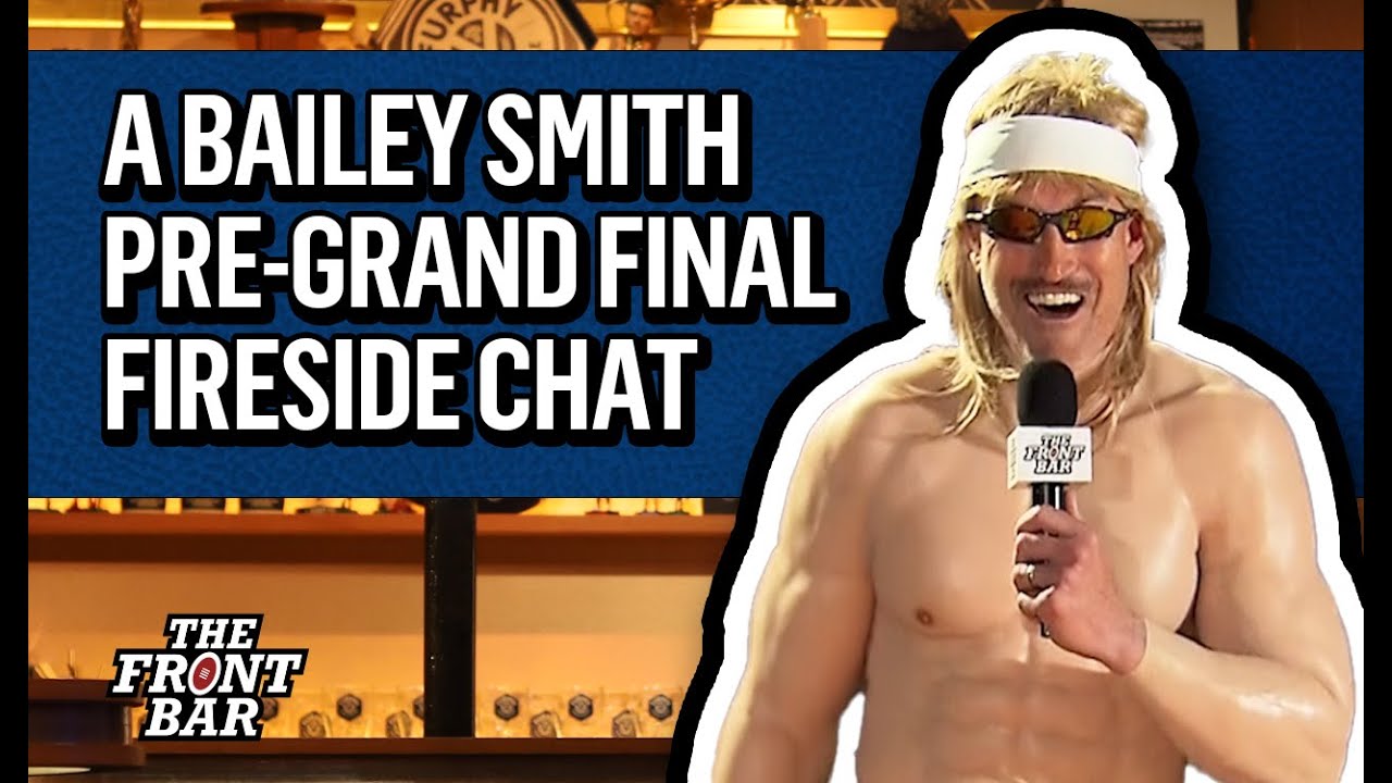 Fitzy at Bailey Smith's campfire ahead of the 2025 AFL Grand Final 😂 | The Front Bar | 2025