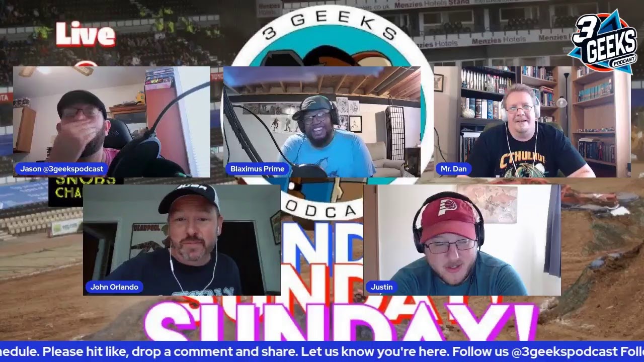 3 Geeks Podcast Fast 9, Black Widow and so much more.