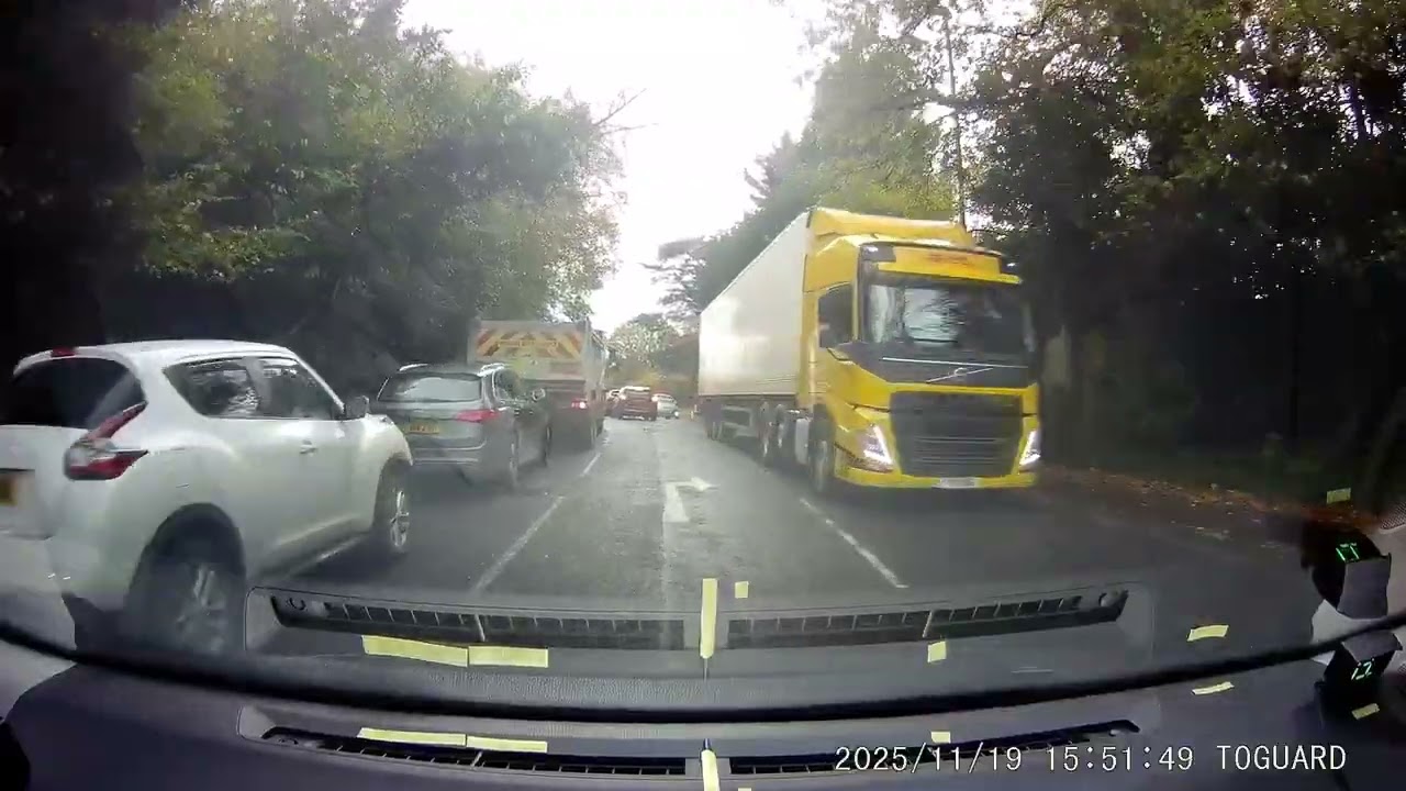 In real life test Nith failed in Burgess hill for not stopping at red light and pull up at junction