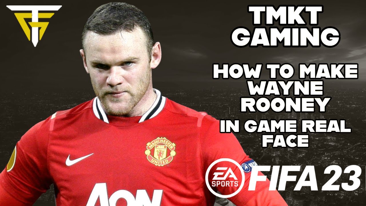 FIFA 23 - How To Make Wayne Rooney - In Game Real Face!