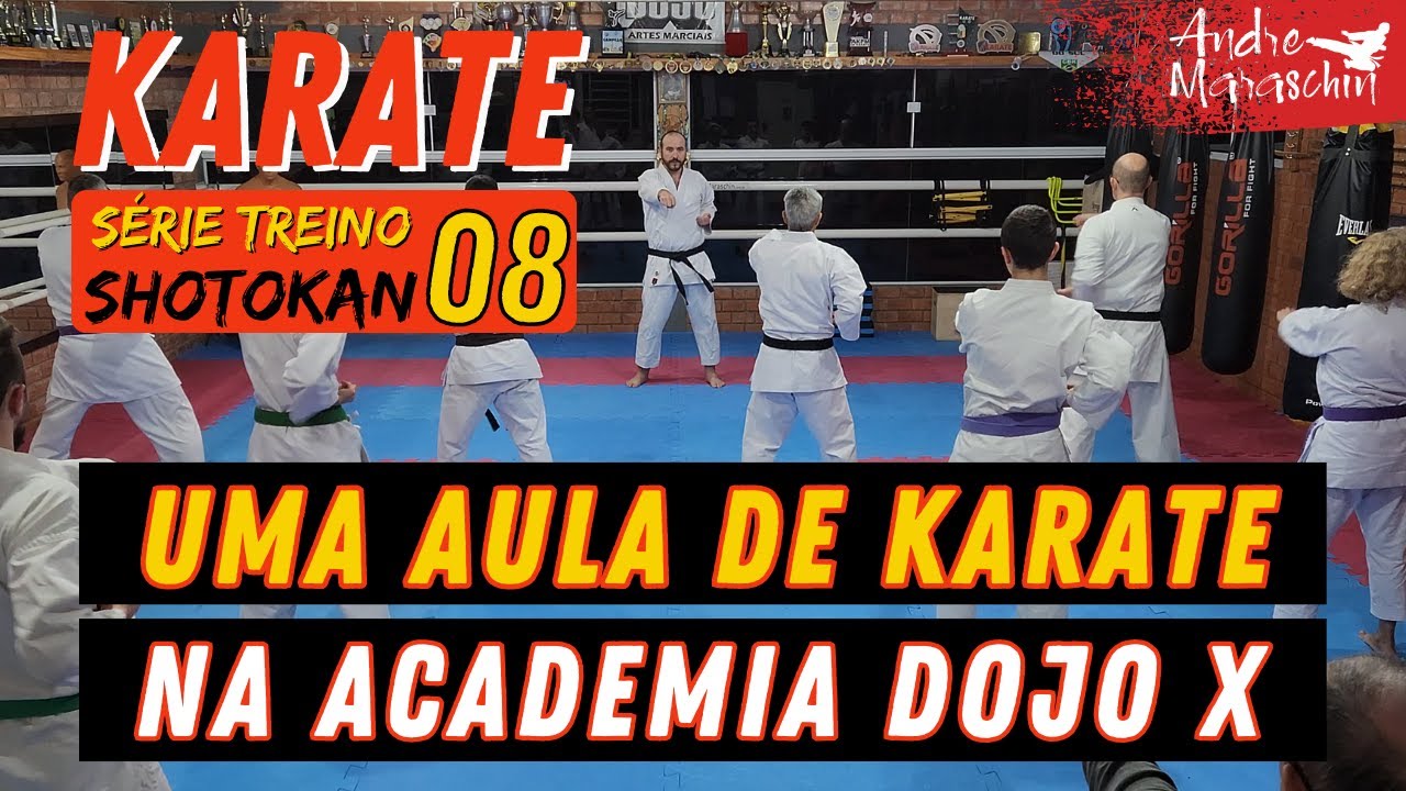 AULA 08 | KARATE SHOTOKAN AVANÇADO |  Treino no Dojô do Sensei Andre Maraschin