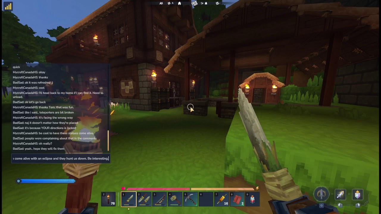 Playing Hytale While Listening to Wartime Stories (No Commentary)