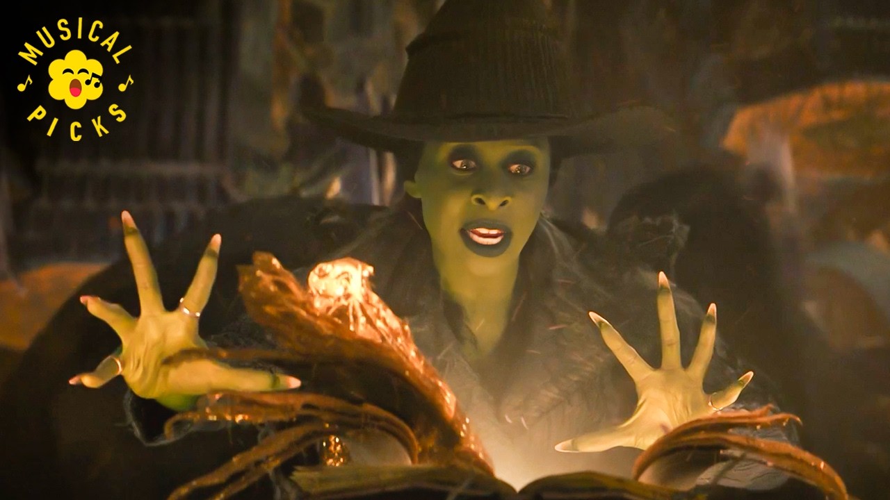 Elphaba Tries To Save Fiyero With A Spell 