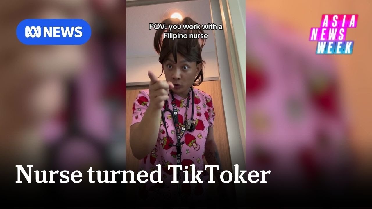 TikTok star Nurse John on why nursing is huge among Filipinos | Asia News Week | ABC NEWS