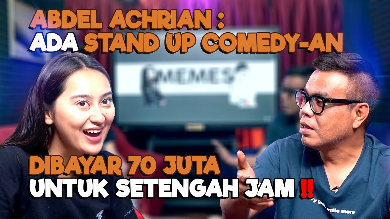 ABDEL BONGKAR BAYARAN STAND UP COMEDY-AN YANG DIBAYAR SETENGAH JAM CAPAI 70 JUTA‼️