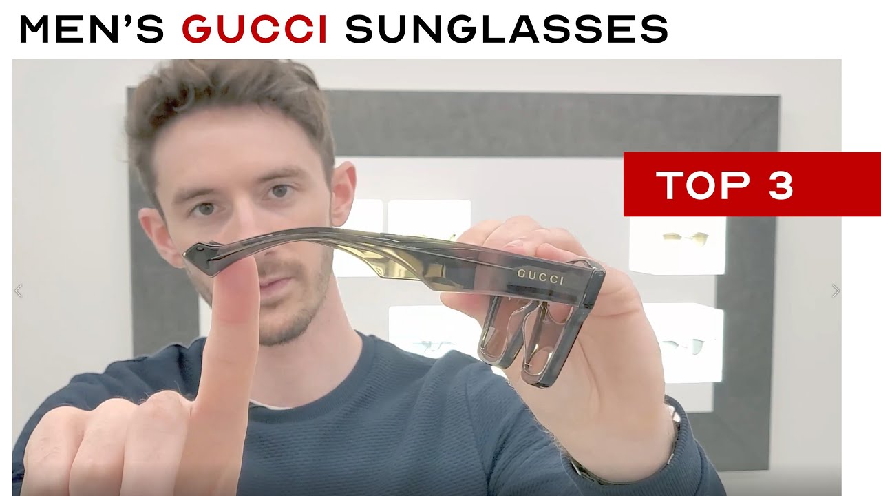 The 3 Best Gucci Men's Sunglasses in 2021 - In 3 Minutes!