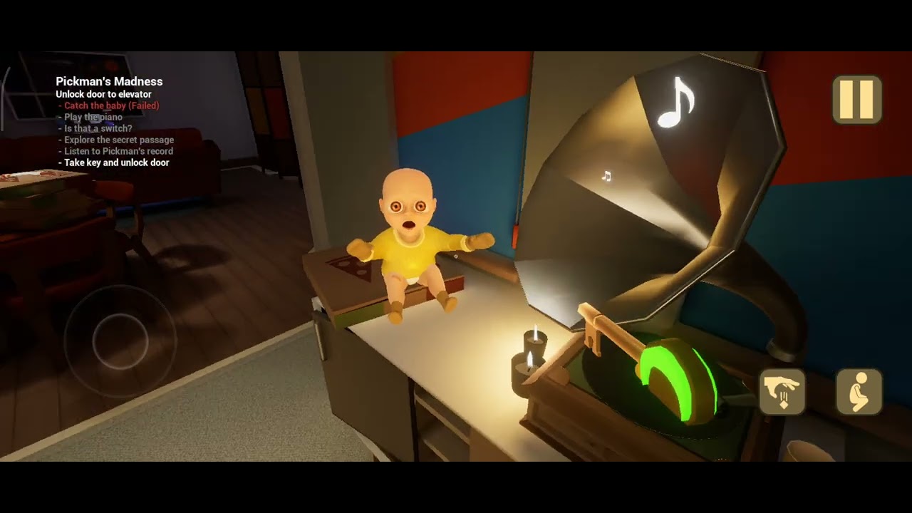 I played the baby in yellow