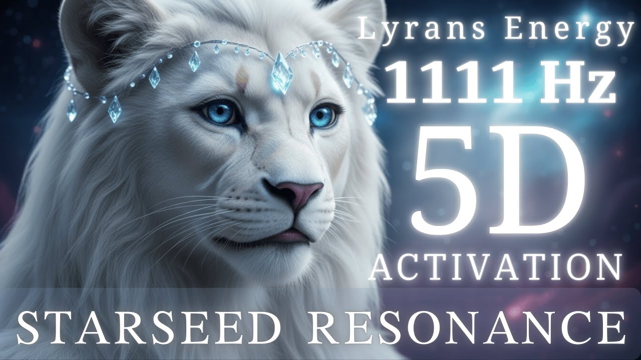 1111 Hz Lyran Energy | 5D Activation Vocal Music for Starseed Resonance & DNA Healing ✨